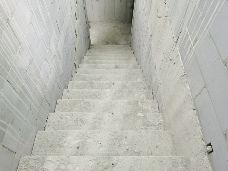 Basement Stairs Installation detail